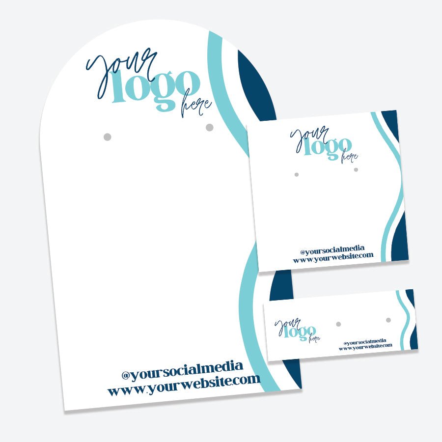Custom earring hotsell display cards