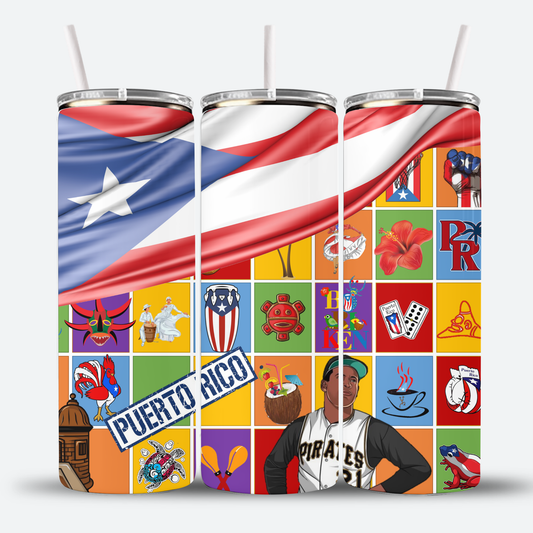 Clemente Bandera Tumbler 20oz