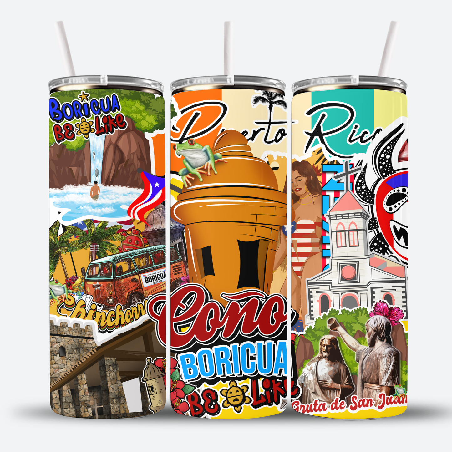 Coño Boricua Tumbler 20oz