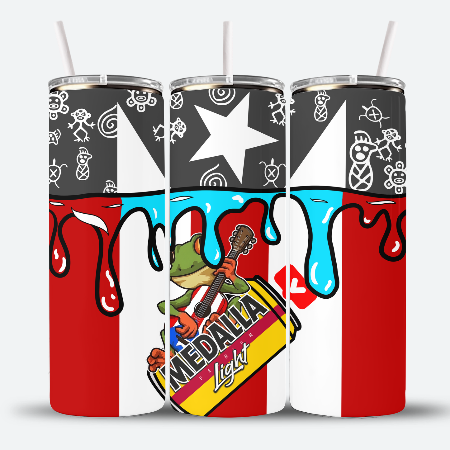 Medalla Coquí Tumbler 20oz