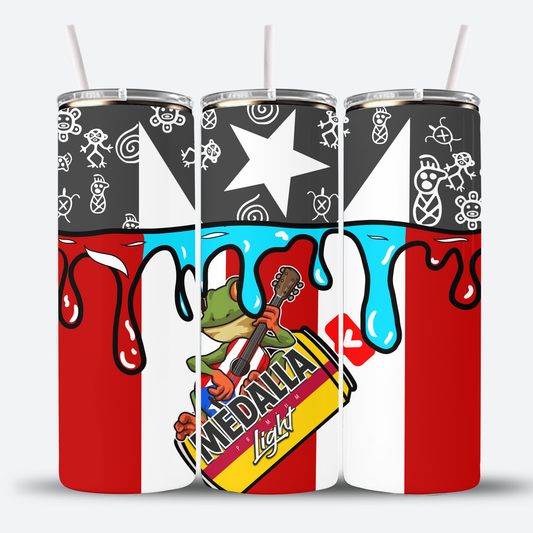 Medalla Coquí Tumbler 20oz