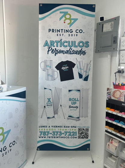 X Stand Banner