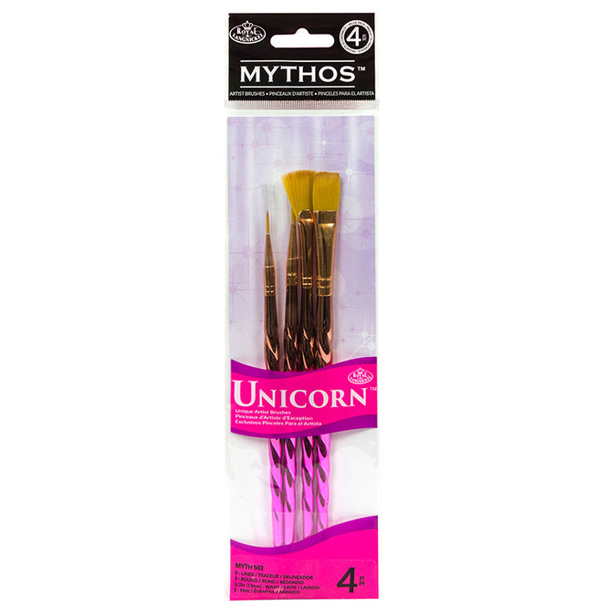 Mythos - Unicorn Variety Craft Brush Set for All Painting Mediums