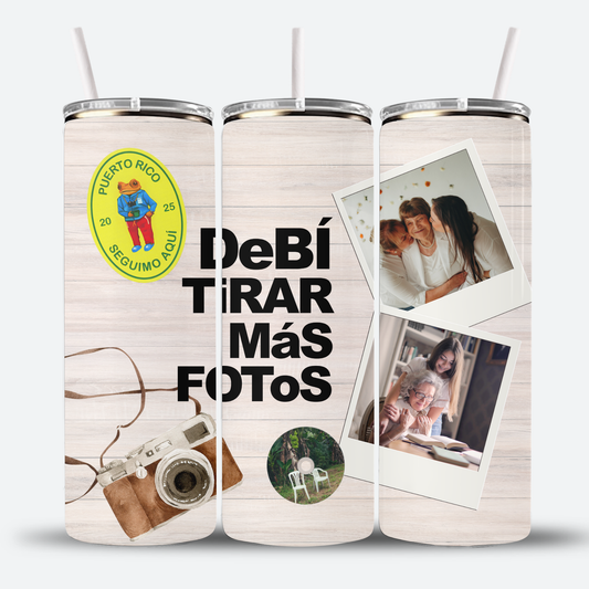 Bad Bunny DtMF - Custom Photo Tumbler 20oz