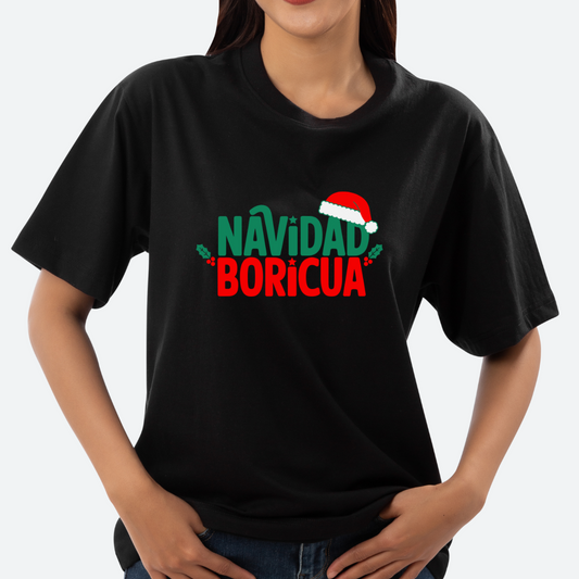 Camisas navideñas familiares
Camisas de Navidad personalizadas
Outfits navideños a juego
Camisas de Navidad para la familia
Ropa festiva boricua 
Diseños originales de Navidad