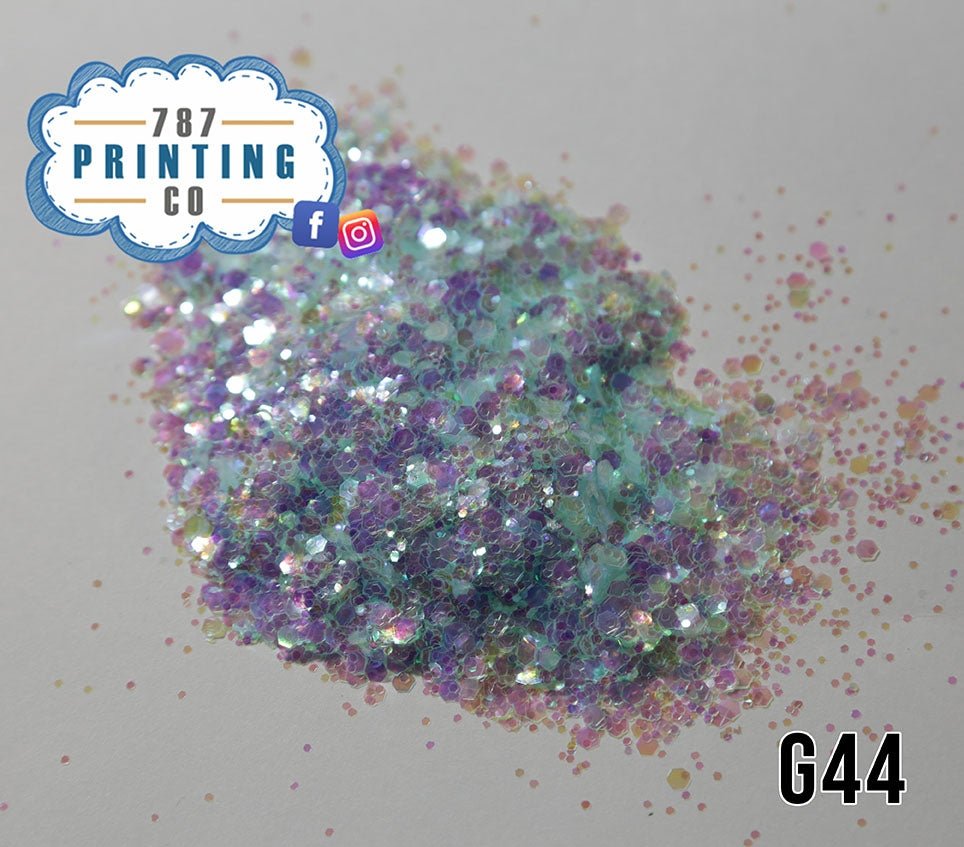 Aguas Buenas Chunky Mix Glitter (G44) - 787 Printing Co.