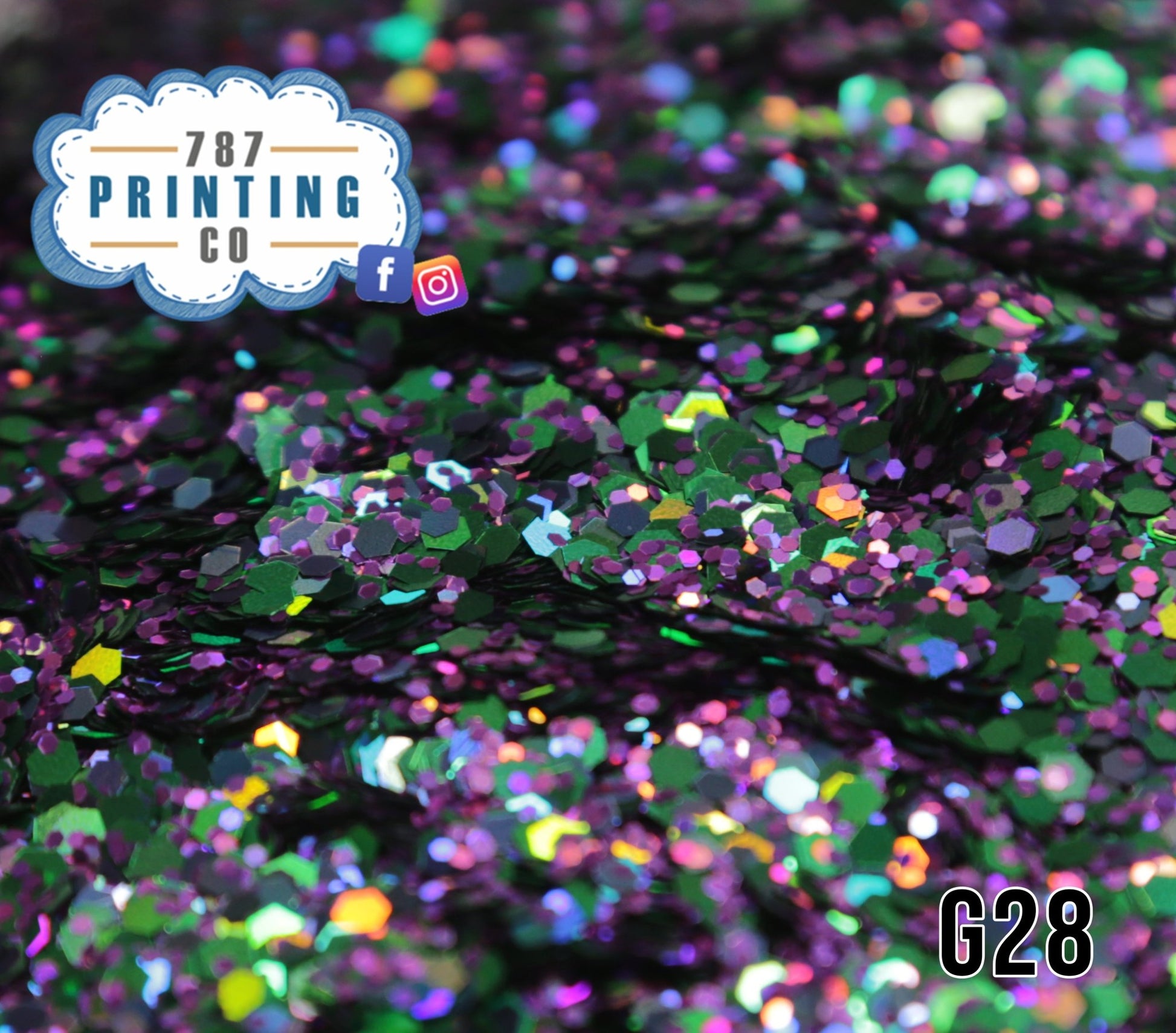 Carabalí Chunky Mix Glitter (G28) - 787 Printing Co.