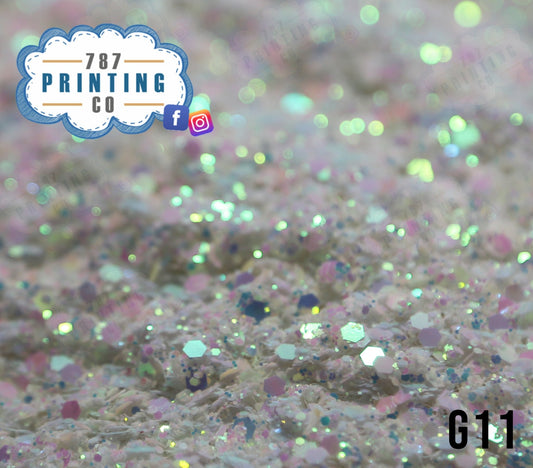 Caracoles Mixed Chunky Glitter (G11) - 787 Printing Co.