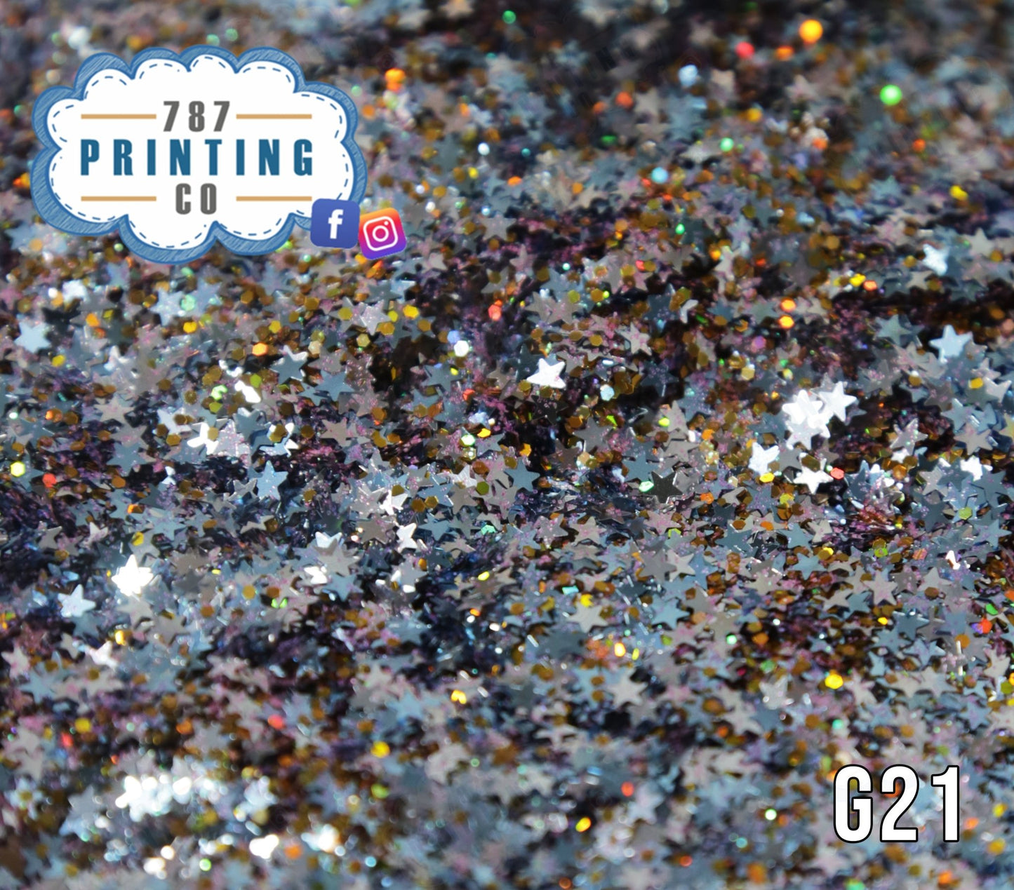 Culebra Chunky Mix Glitter (G21) - 787 Printing Co.