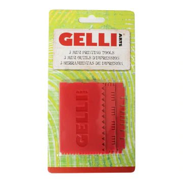 Gelli Arts Mini Printing Tools - Set of 3 - 787 Printing Co.