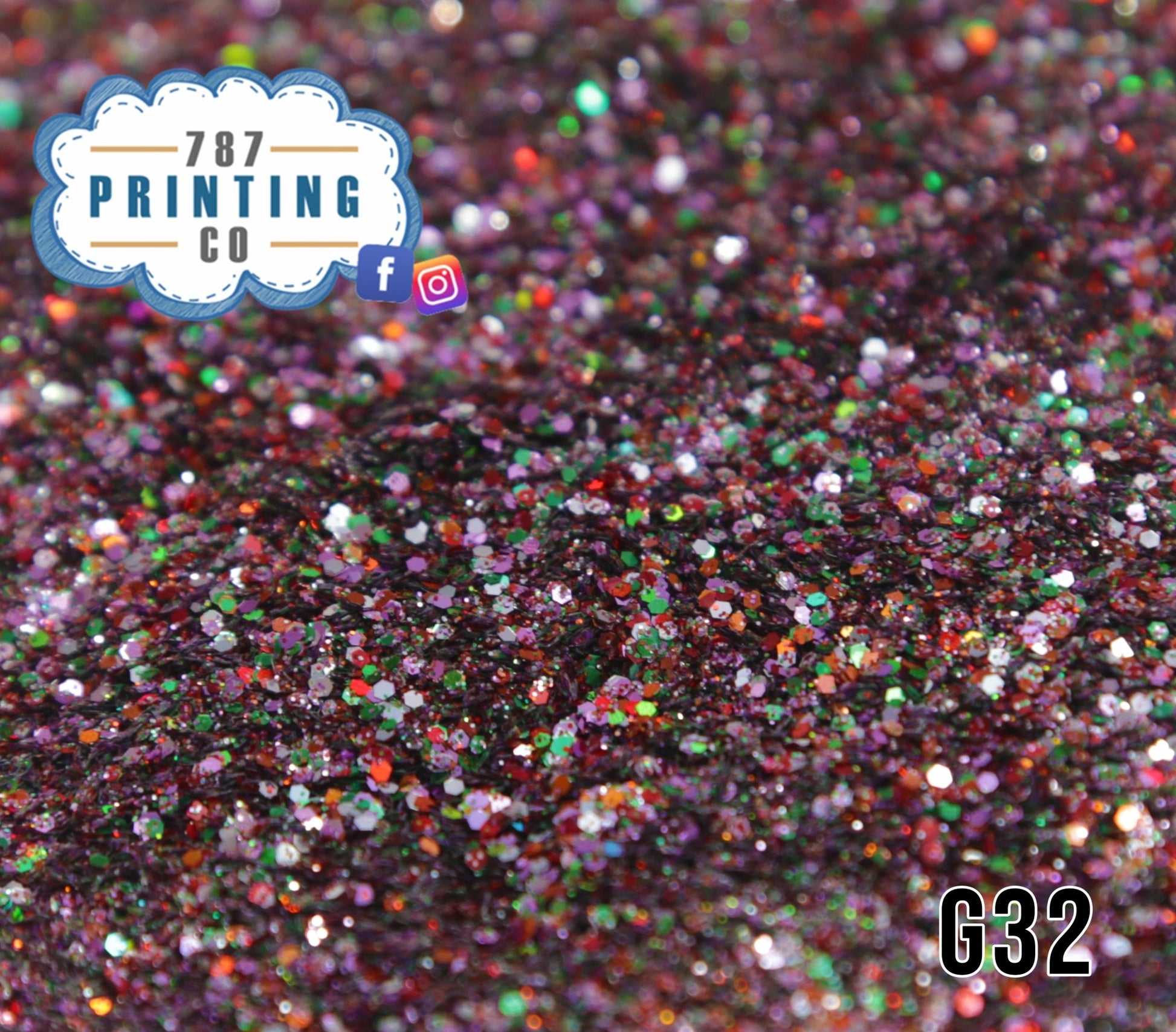 La Marquesa Chunky Glitter (G32) - 787 Printing Co.