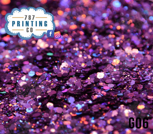 La Placita Mixed Chunky Glitter (G06) - 787 Printing Co.