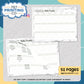 Marmoleado Notepad - Weekly Social Media Calendar - 787 Printing Co.