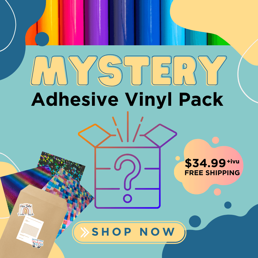 Mystery Adhesive Vinyl Pack - 787 Printing Co.
