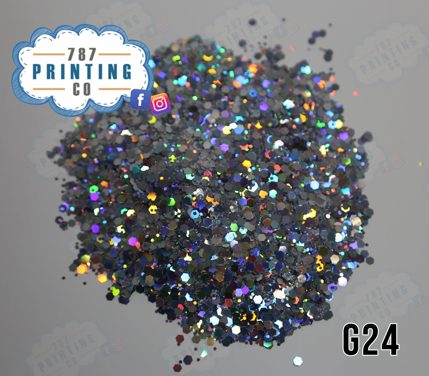 Rio La Plata Mixed Chunky Glitter (G24) - 787 Printing Co.