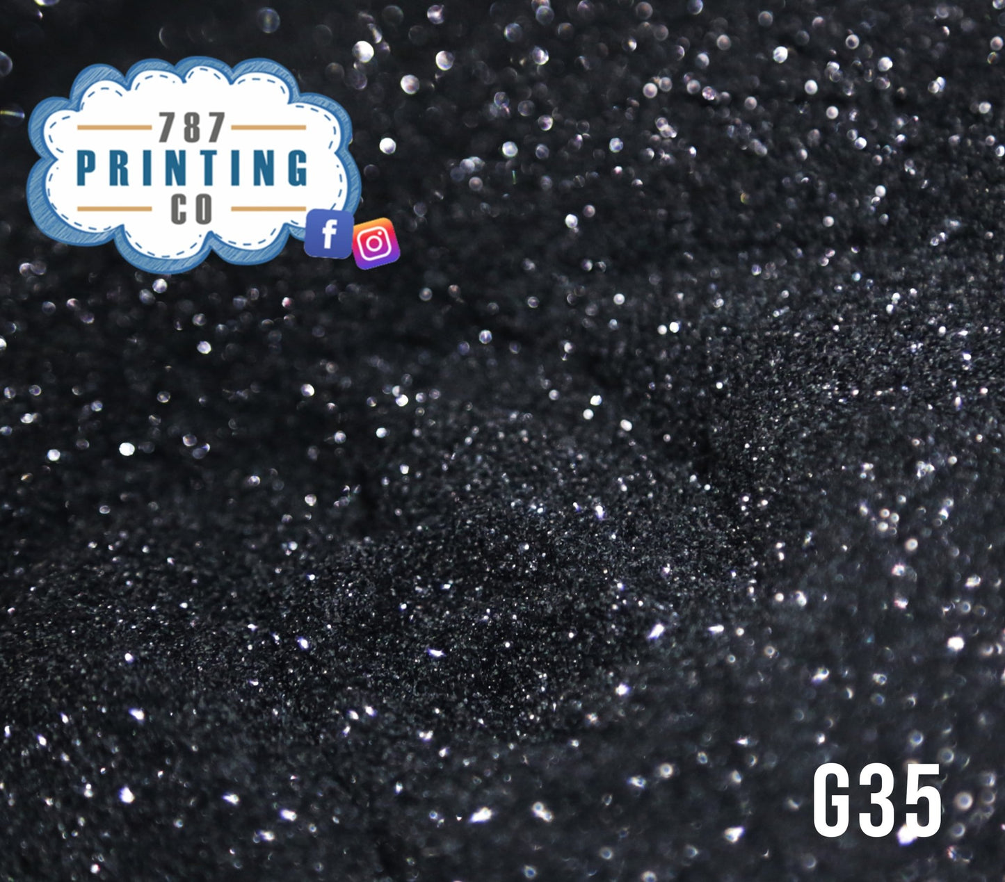 Toro Negro Ultra Fine Glitter 1/128 - 787 Printing Co.